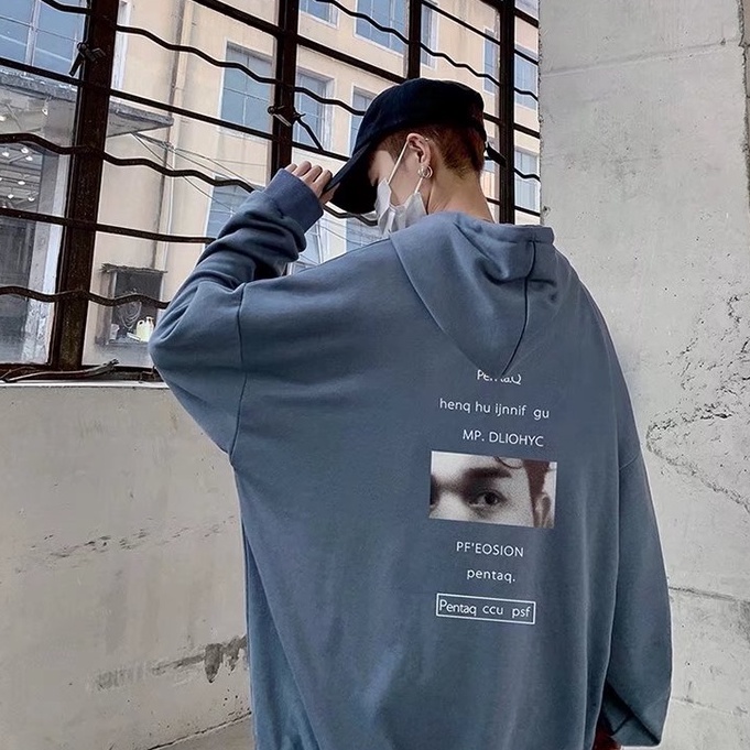 Áo hoodies thời trang dành cho nam phong cách Hàn Quốc Thời trang đồ bộ áo len