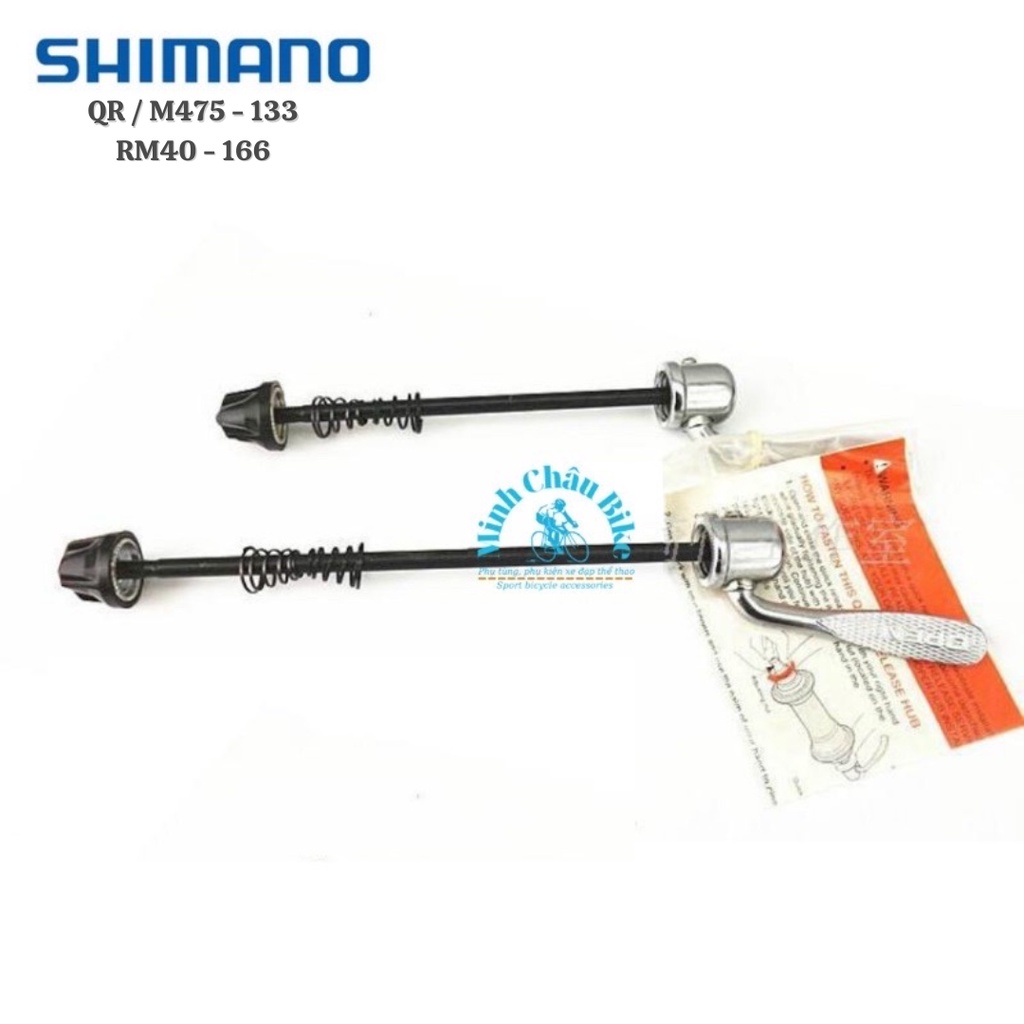 Cặp ty khoá rút đùm xe đạp Shimano.
