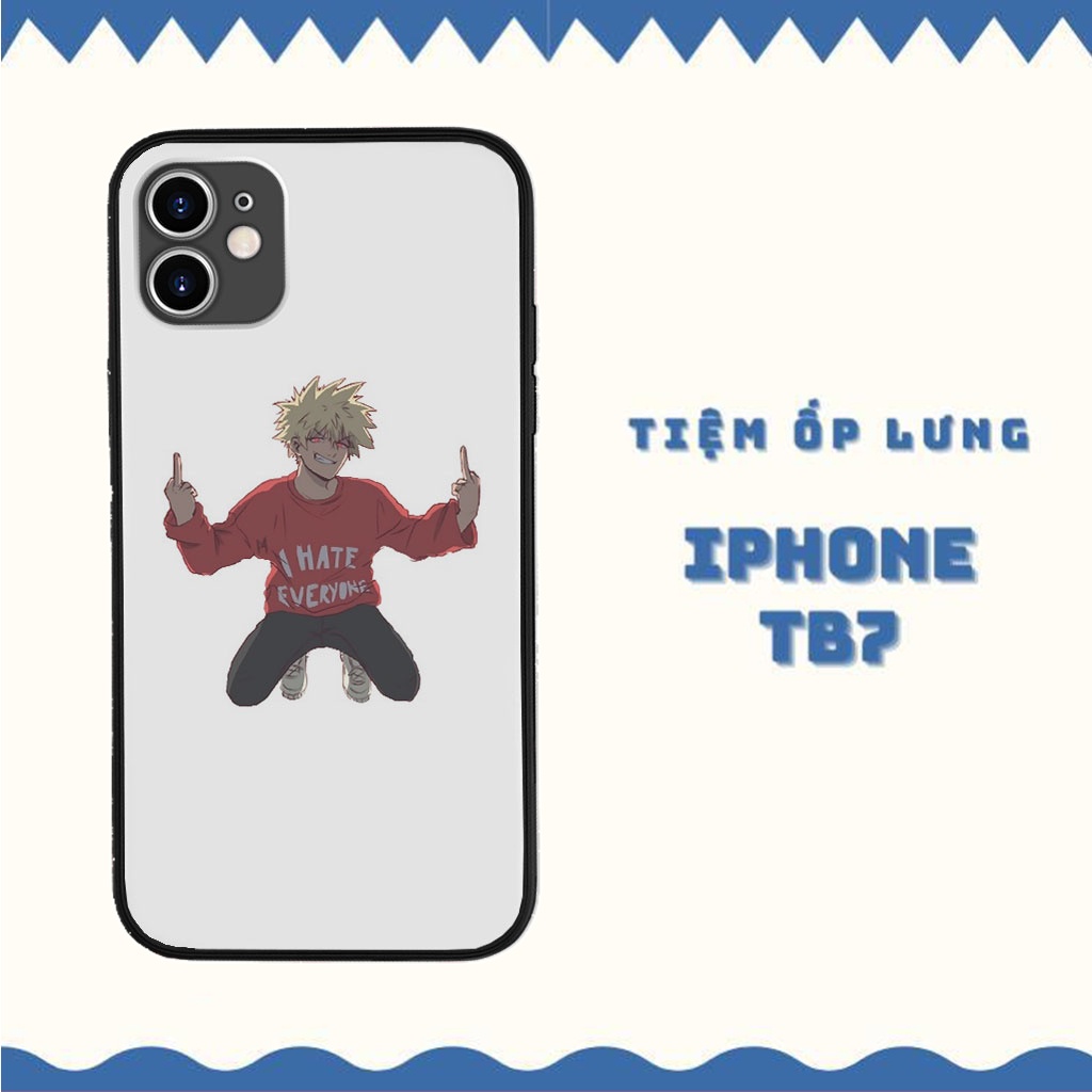 Ốp Lưng iphone Katsuki bakugo  life Iphone 7 đến 13 BAKU220192
