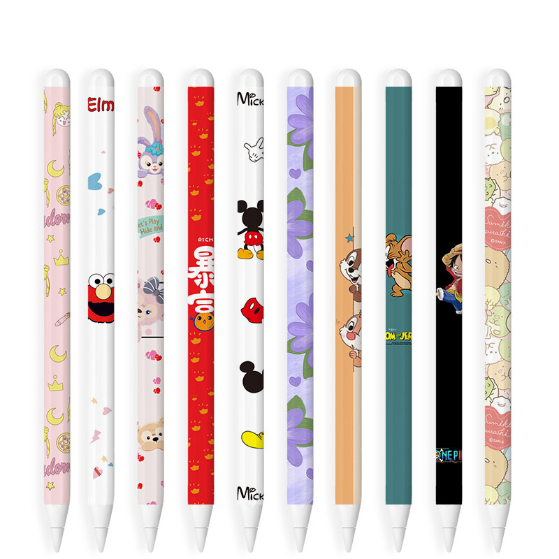 Apple Pencil 2 Ốp lưng iPad Pencil 2 Vỏ đầy màu sắc Bộ bút chống trượt thời trang dễ thương Vỏ bảo v