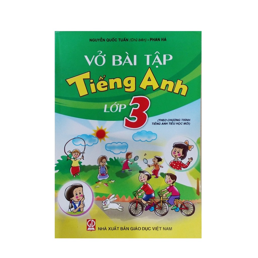 Sách - vở bài tập tiếng anh lớp 3 ( theo CT tiếng anh tổng hớp mới )