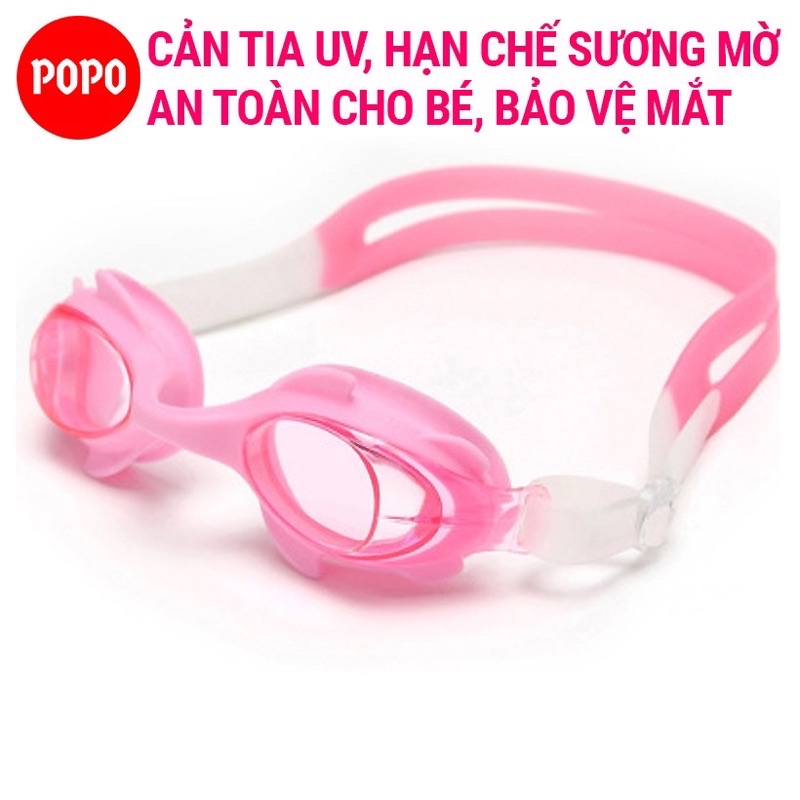 [THANH LÝ-DỌN KHO] Kính bơi kính mắt cảm tia UV cho bé từ 3 tuổi bơi lội an toàn cho bé trai và bé gái