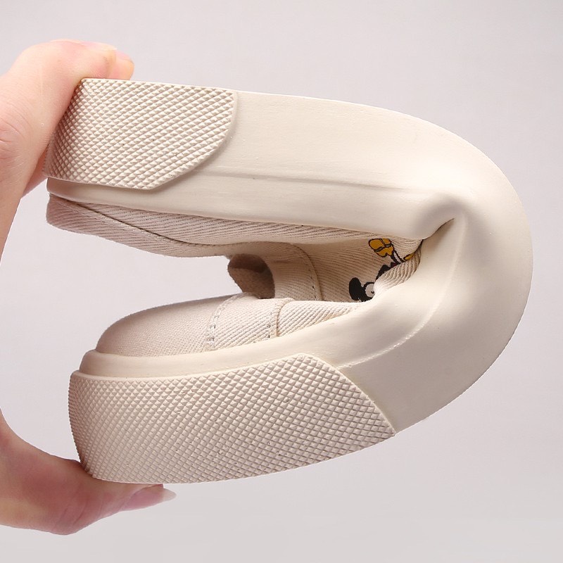 giày nữ đẹp sneaker thể thao đạp gót mickey giày đẹp cao cấp màu trắng đế bằng form siêu đẹp hot 2021 | BigBuy360 - bigbuy360.vn