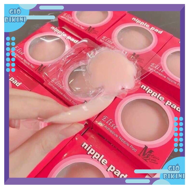 🍑 Hai miếng dán ti 💋 Nipple Pad silicon