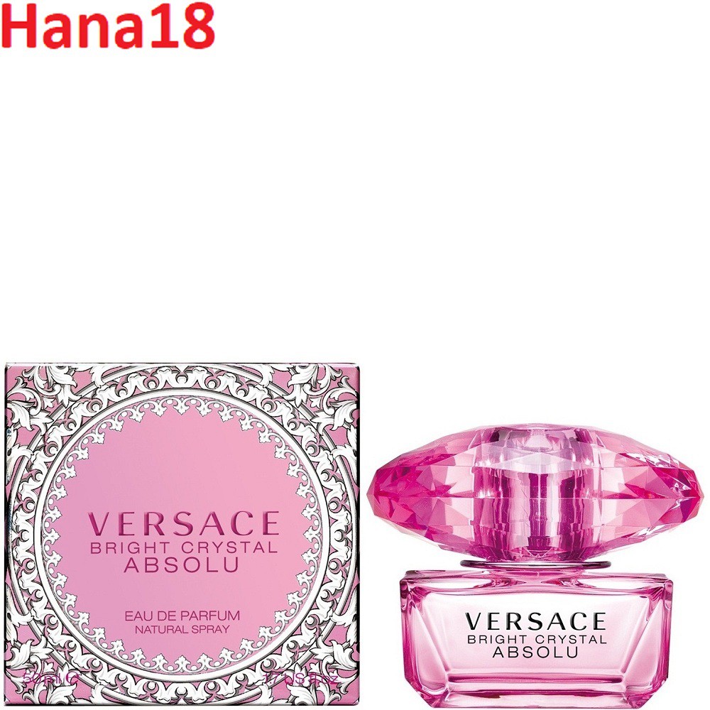 Nước Hoa Nữ 50ml Versace Bright Crystal Absolu, Hana18 cung cấp hàng 100% chính hãng