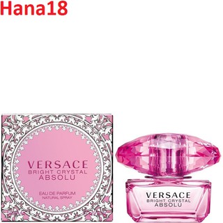 Nước hoa nữ 50ml versace bright crystal absolu, hana18 cung cấp hàng 100% chính hãng chuanhot