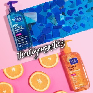 Sữa rửa mặt Clean & Clear ngày và đêm Morning Burst /Night Relaxing Facial Cleanser