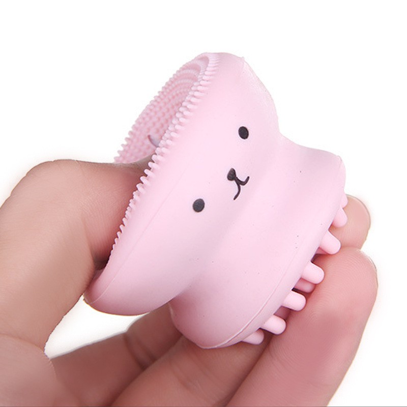 Cọ Rửa Mặt Tẩy Tế Bào Chết Bằng Silicon Mềm Hình Chú Bạch Tuộc Đáng Yêu | BigBuy360 - bigbuy360.vn