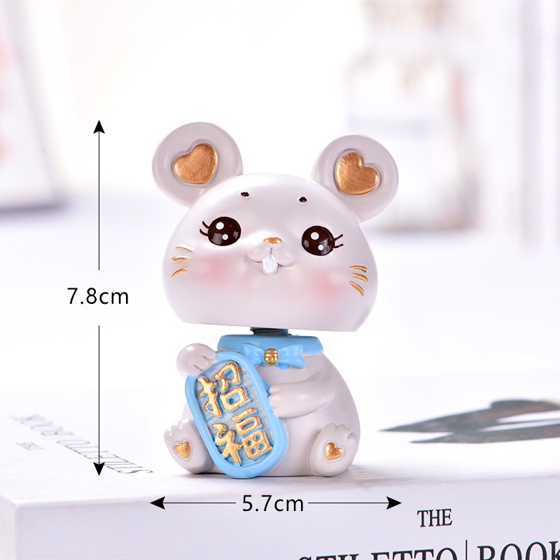 [HÀ NỘI] Tượng Chuột Để Bàn Trang Trí  Tiểu Cảnh. Tượng chuột con dễ thương decor cute, trang trí nhà cửa.