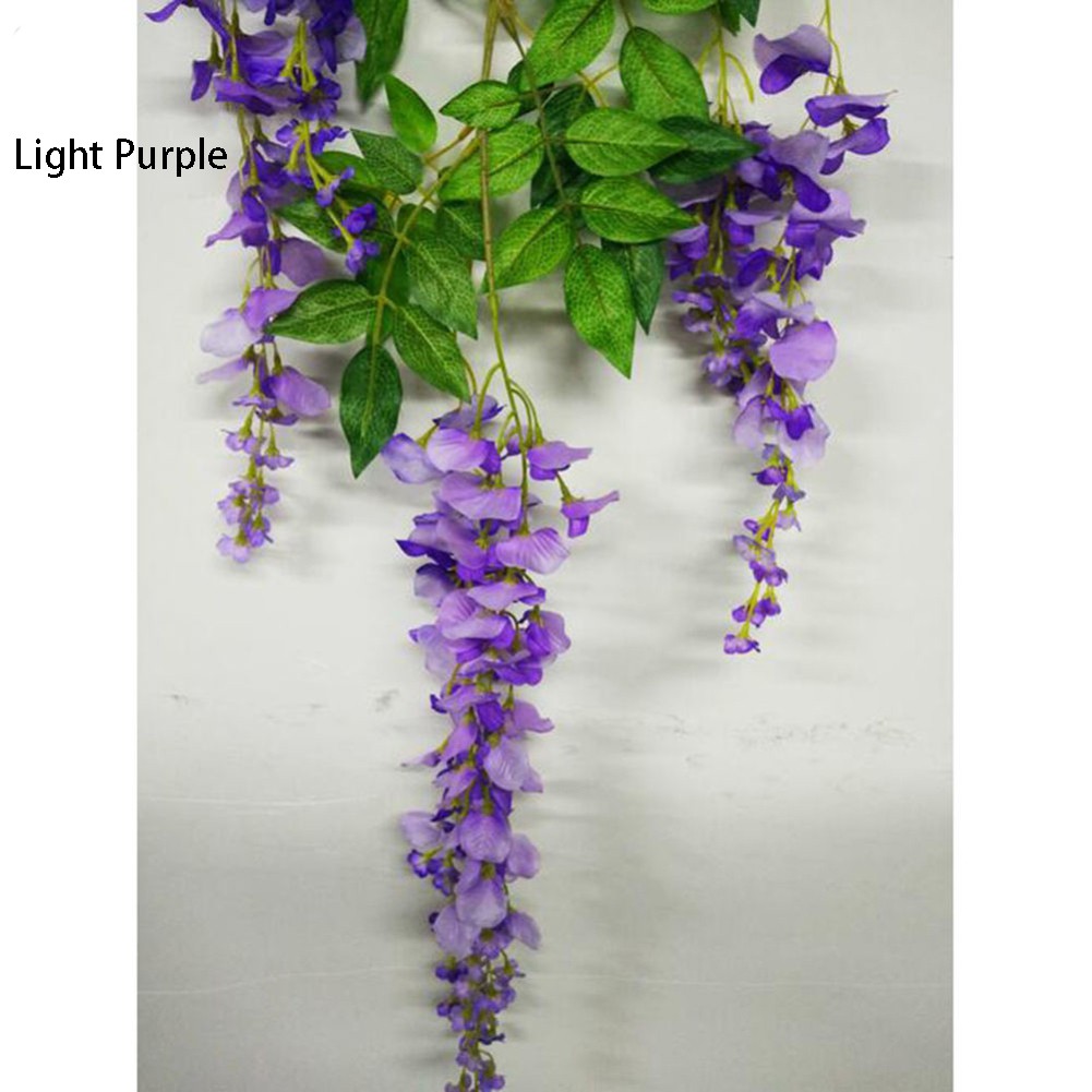 Vòng Hoa Wisteria Nhân Tạo Dùng Cho Trang Trí Tiệc Cưới
