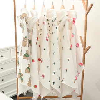 áo choàng tắm xô muslin 4 lớp hàng cao cấp