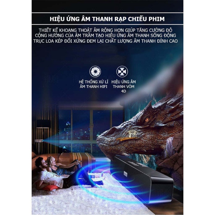 Loa Bluetooth A36-Âm Thanh Vòm Tương Thích Mọi Thiết Bị-Bass Cực Mạnh-Dung Lượng Pin Khủng-Bảo Hành 12 Tháng