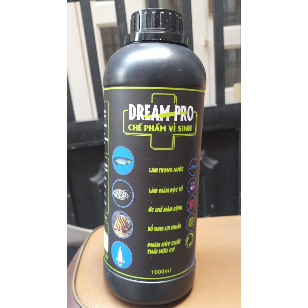 Vi sinh hồ cá Dream Pro CHAI 250ml, 500ml VÀ 1L