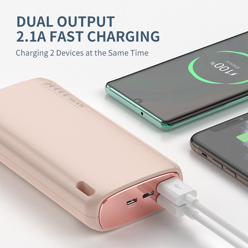 Sạc Dự Phòng 20000mah Chính Hãng KuuLaa