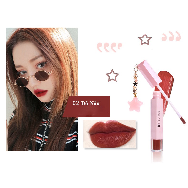 Son Kem Tiai Fantasy Star's Dreamland Girl's Lip Glaze Chính Hãng Nội Địa Trung No.8877 | BigBuy360 - bigbuy360.vn