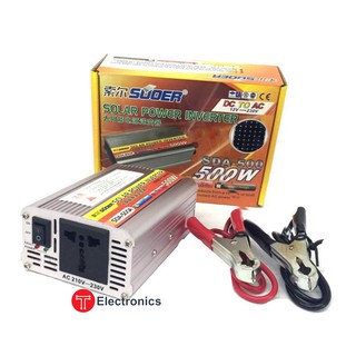 MÁY KÍCH ĐIỆN 12V LÊN 220V INVERTER 500W SDA-500A