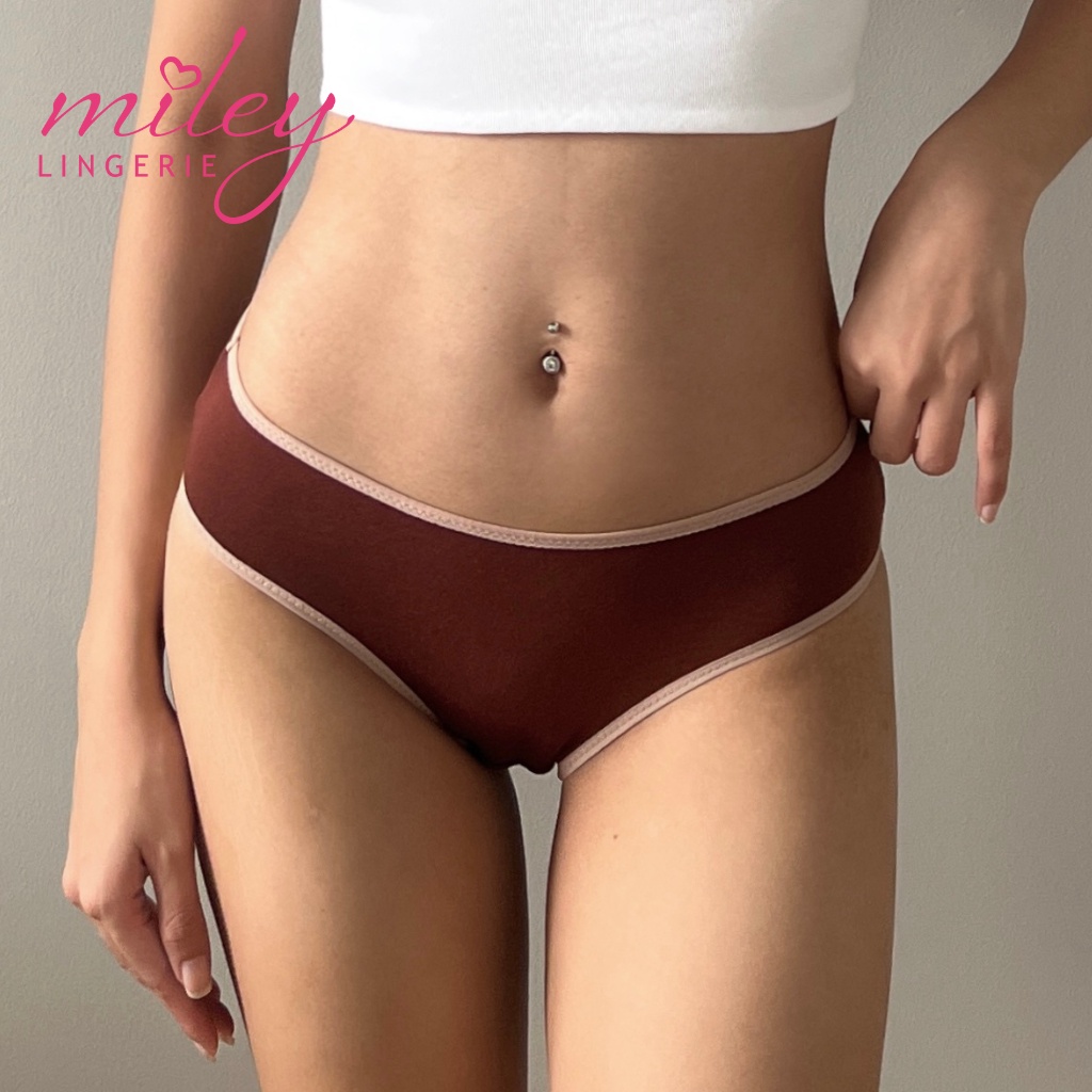 [TẶNG VOUCHER 50K KHI MUA ĐỒ BƠI] Combo 5 Quần Lót Cotton Co Dãn 4 Chiều Flexi Miley Lingerie BCS40 ( Giao màu ngẫu nhiê