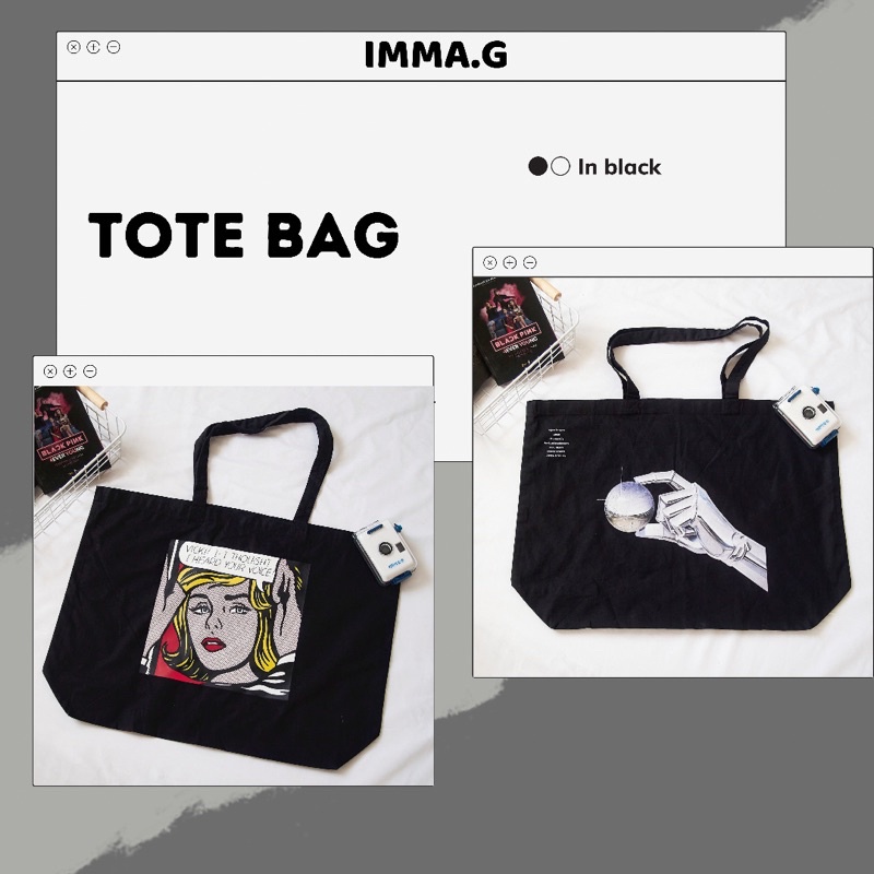 Túi Tote UNIQLO Mẫu Màu Đen Hàng Chính Hãng | IMMA.G