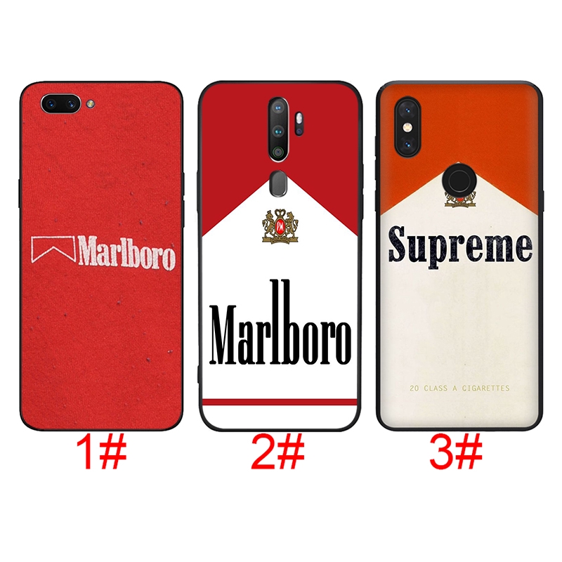 Ốp điện thoại hình Marlboro C66 cho OPPO A5 A9 A31 2020 A8 A12 A1K A3S A5S A7 A37 A39 A57 A73 A77 A83 A91 A52 A72 A92