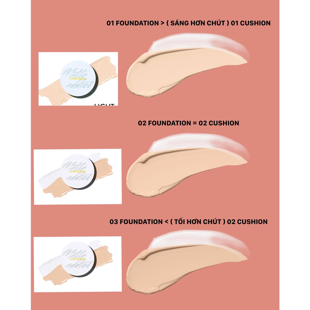 Combo Lemonade Kem nền Perfect Couple Dual Foundation 30g và Son kem Perfect Couple Lip Fashionistar 8g