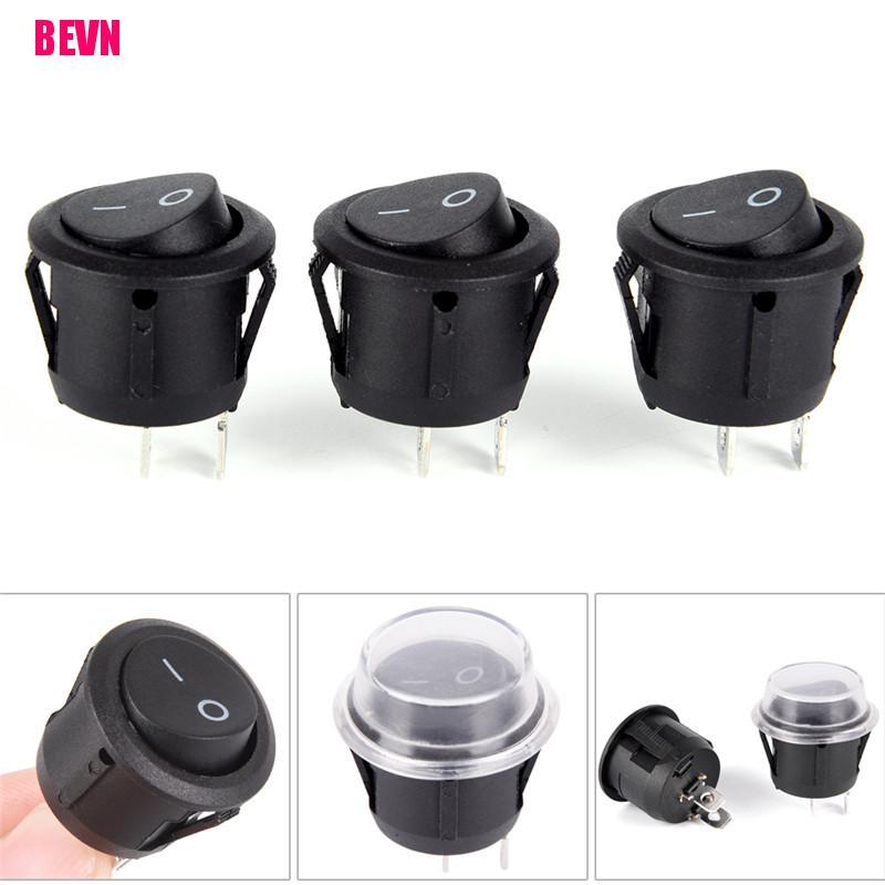 1 Công Tắc On-Off Spst 2-Pin Hình Tròn Chống Thấm Nước