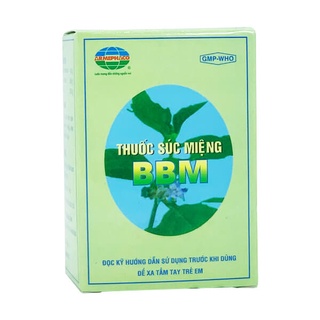 BBM hộp 12 gói muối pha súc miệng