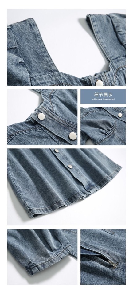 VÁY BÒ CỔ VUÔNG TAY BỒNG HOT HIT 2020 KÈM ẢNH THẬT VÀ VIDEO SHOP TỰ QUAY | BigBuy360 - bigbuy360.vn