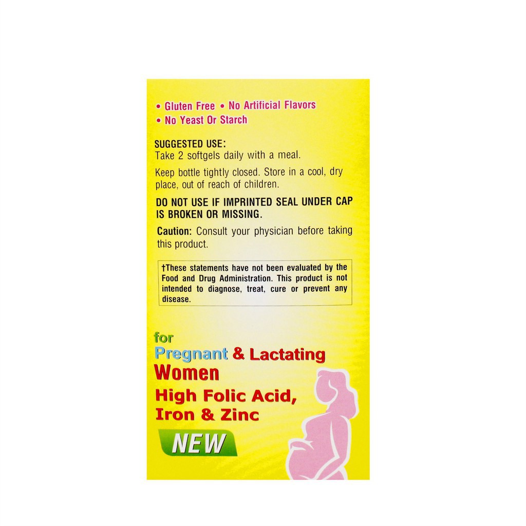 Prenatal Multi DHA - MediUSA - Chai 60 Viên - Bổ Sung Vitamin Và Khoáng Chất Cần Thiết Cho Phụ Nữ Mang Thai. ❤️