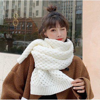 Khăn choàng cổ nam nữ tình nhân thu đông phong cách Hàn Quốc