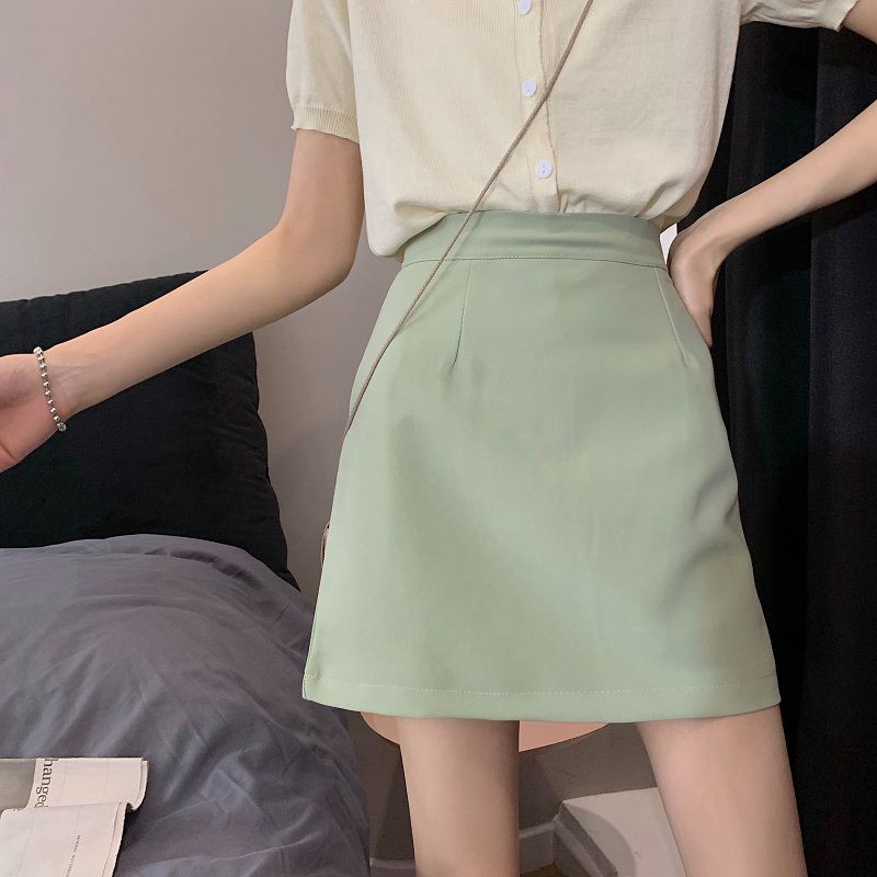 Chân Váy Chữ A Lưng Cao Phong Cách Hàn Quốc Thời Trang Cho Nữ | BigBuy360 - bigbuy360.vn