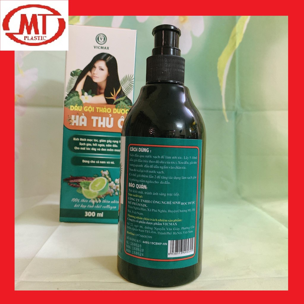 Dầu gội thảo dược thiên nhiên Herbal Shampo chai 300ml