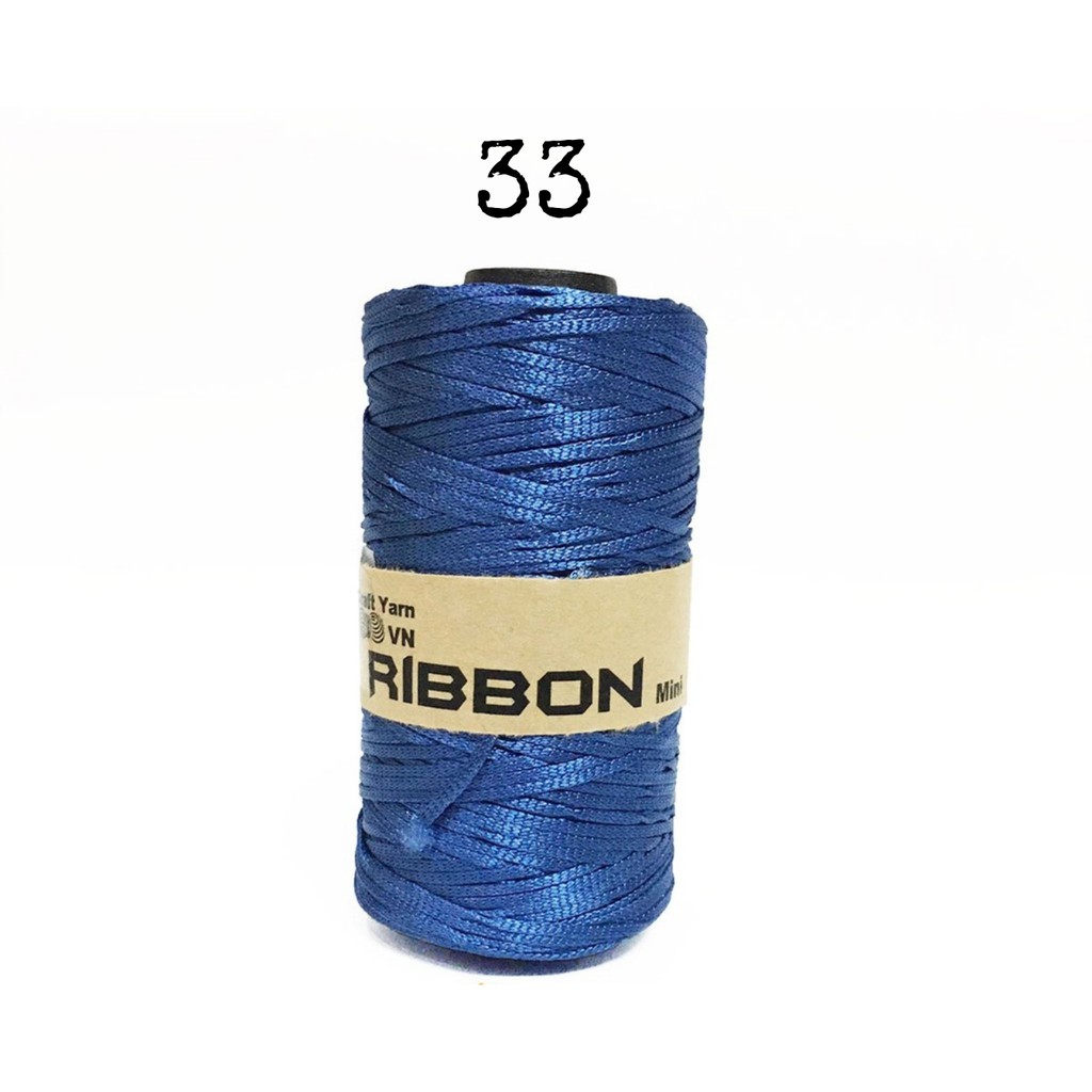 Sợi dệt ribbon Việt Nam chuyên móc mũ túi giày (Mã 21 đến 40)