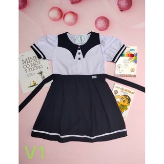 Đầm học sinh bé gái