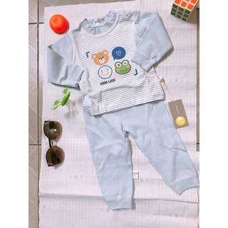 Bộ cotton len tàu cho bé yêu
