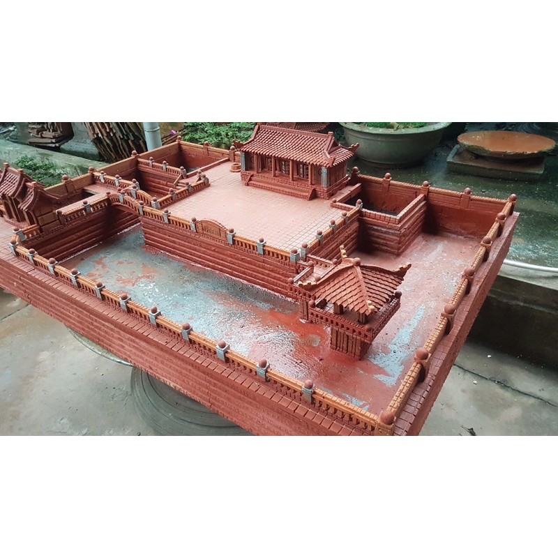 Tiểu cảnh nhà cổ ba gian Bắc Bộ - Tài Tiểu Cảnh