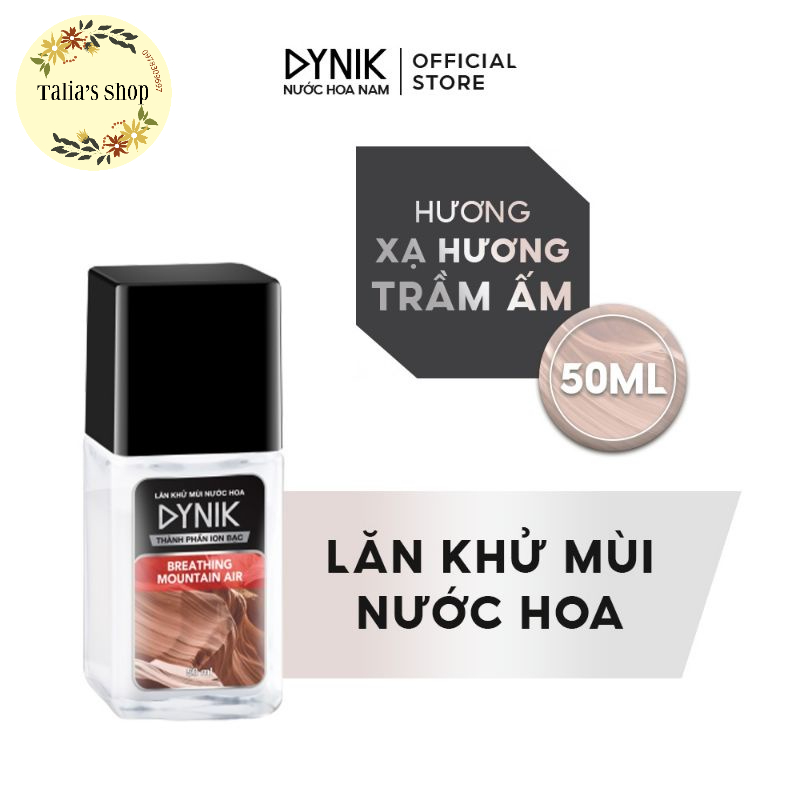 - Lăn khử mùi nước hoa Dynik 50ml dành cho nam