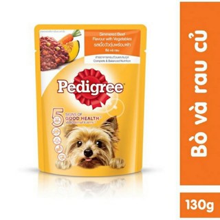 Pate chó lớn vị Bò pedigree 80g