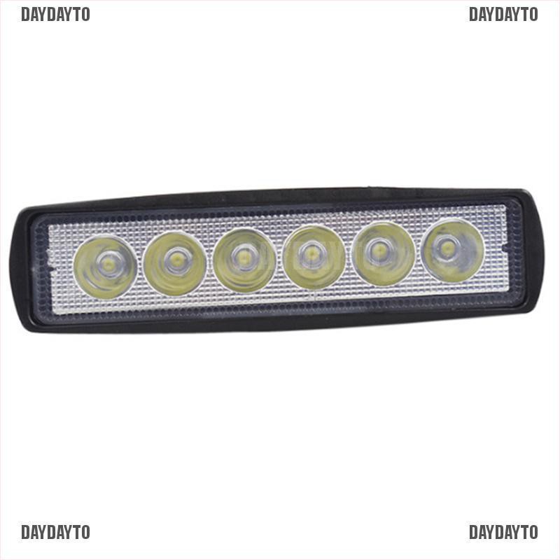 Đèn Led 6 Bóng 18W Dùng Cho Xe Hơi / Xe Tải