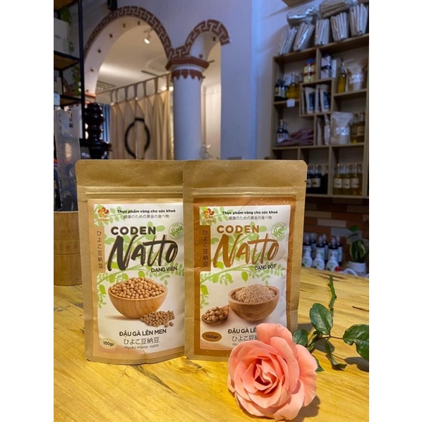 Natto Coden- Đậu tương đen, đậu tương vàng, đậu gà