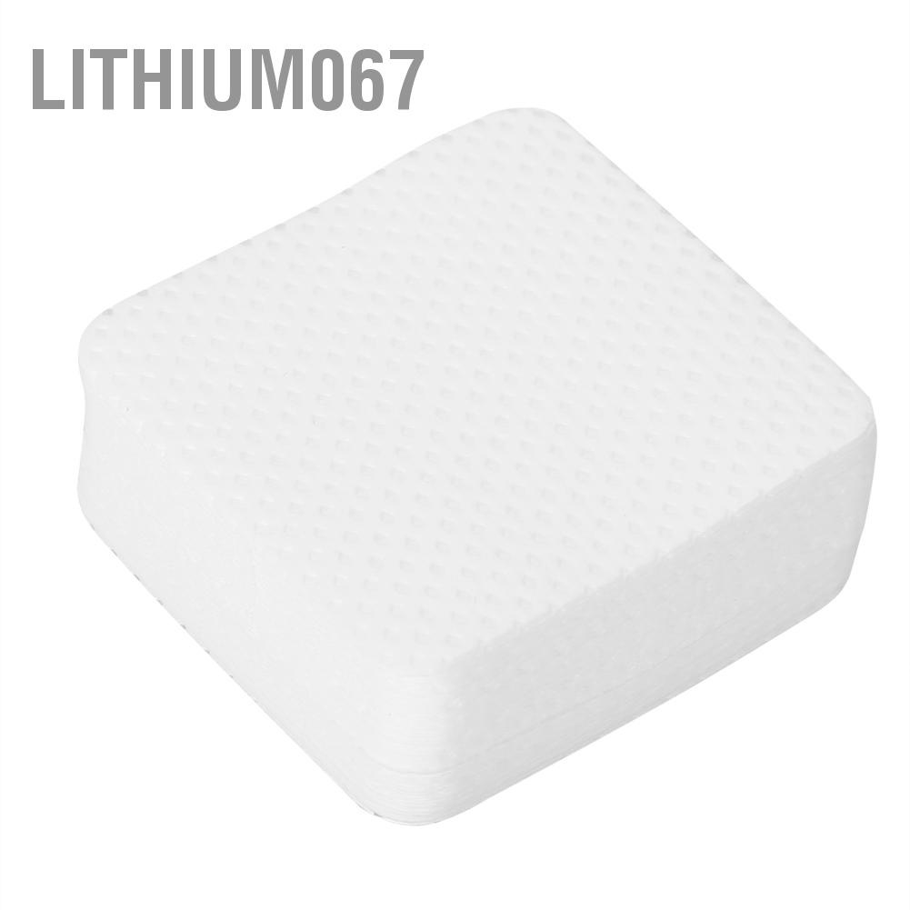 [Hàng mới về] 100 Bông tẩy lau sạch miệng chai chất liệu cotton Lithium067