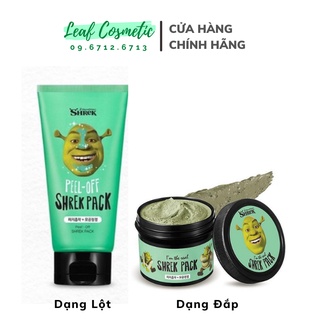 Mặt Nạ Đất Sét Bạc Hà Dreamworks I'm The Real Shrek Pack olive youngs 110g - Mặt nạ Dạng Lột Shrek Pack 150g