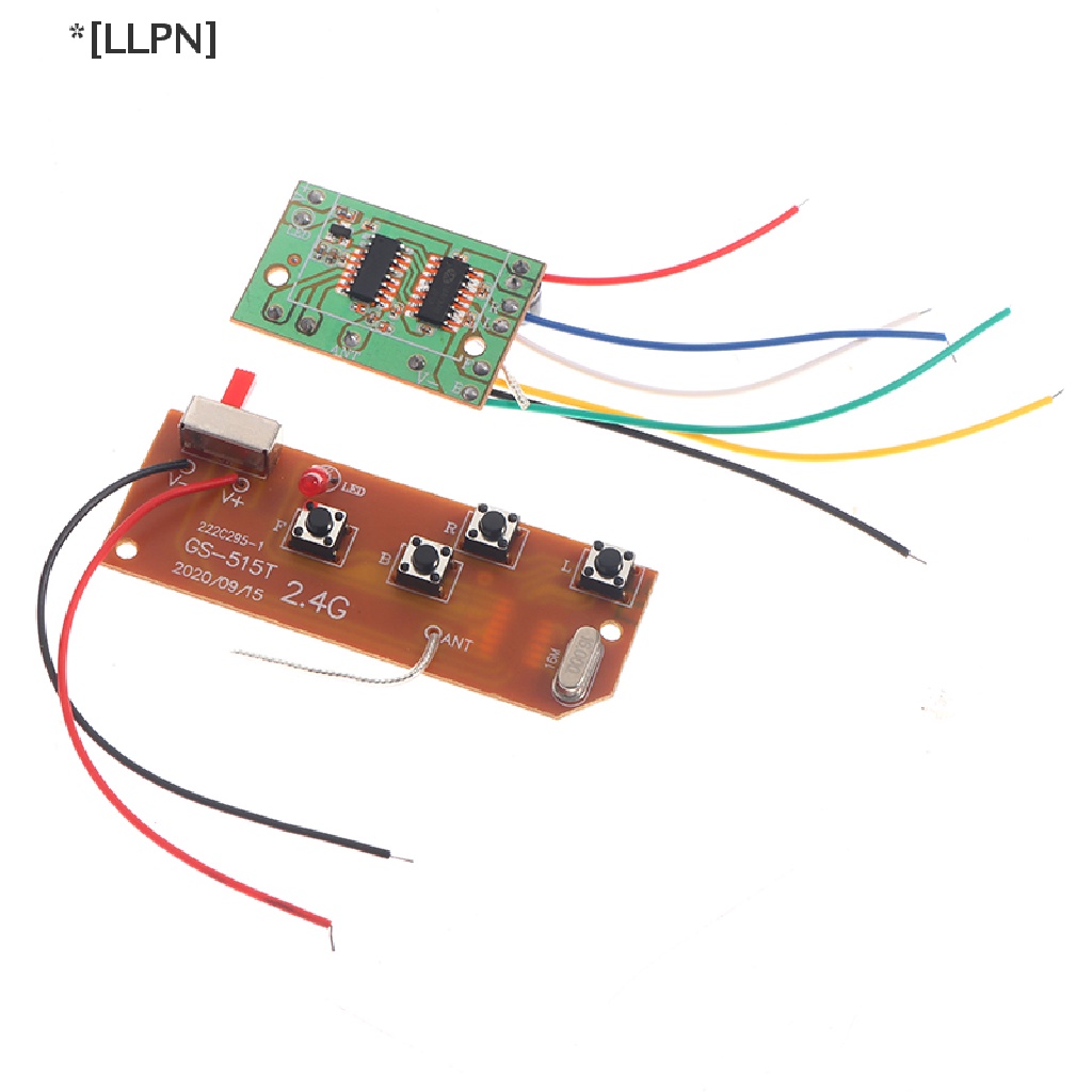Bo Mạch Ăng Ten Nhận Tín Hiệu Điều Khiển Từ Xa 2.4G 4CH Cho Xe Hơi RC