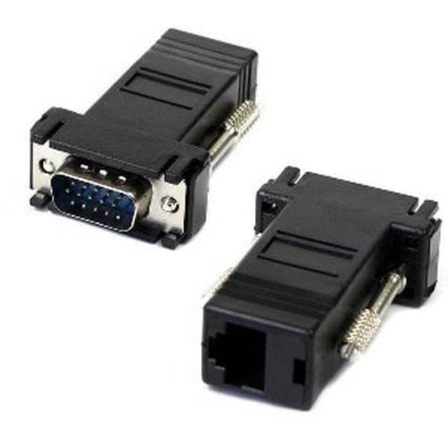 Đầu Chuyển Đổi Vga Sang Lan Rj45 / Lan Sang Vga