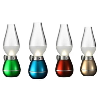 Đèn Dầu cảm ứng Điện Tử LED Thổi Tắt khi bật - Đèn dầu cảm ứng không khói khi thổi
