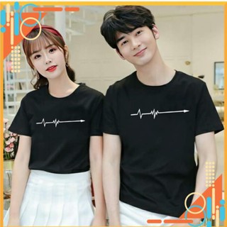 Áo Thun- Áo Đôi ⚜️Tự Thiêt Kế⚜️ Áo Cặp Nam Nữ Siêu Kute