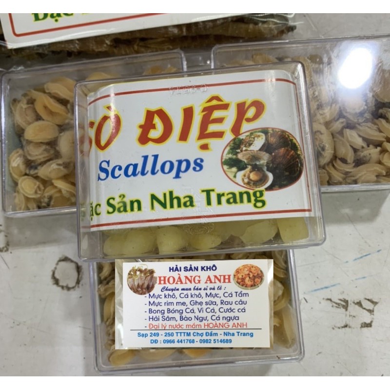 500g cồi sò điệp loại 1