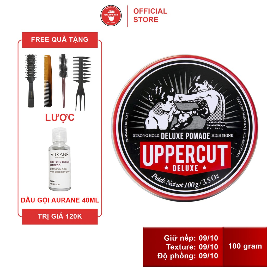 Sáp vuốt tóc Uppercut Deluxe Pomade