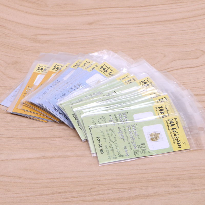 Set 50 miếng dán chống bức xạ mạ vàng cho điện thoại