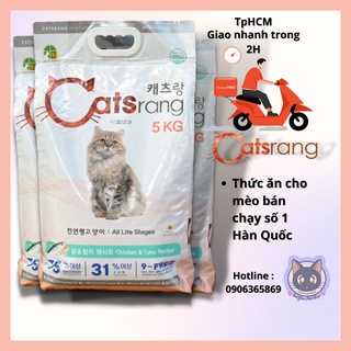 Thức ăn cho mèo hạt catsrang 1kg hàn quốc