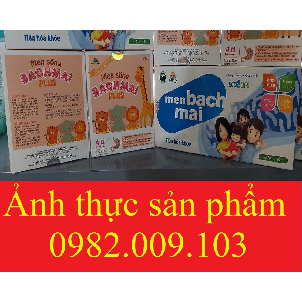 Men sống bạch mai thế hệ mới Gold plus new vi sinh enzym ăn ngon